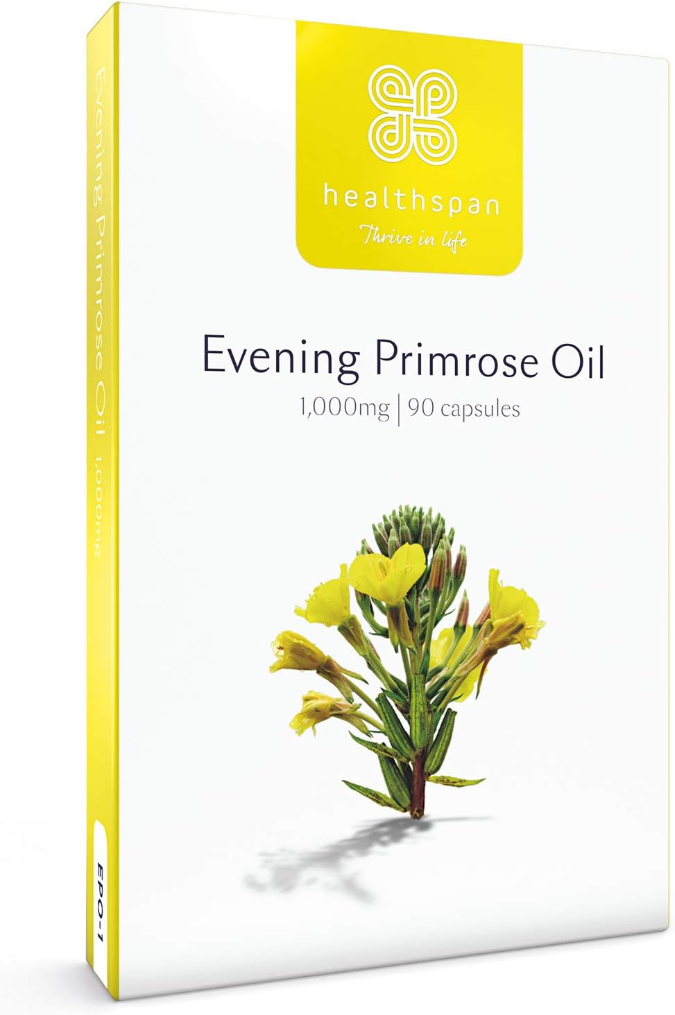 Evening Primrose Oil 1,000mg Healthspan 90 Capsules Omega 6 Fatty