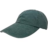 Sunbuster Extra Long Bill 100% Washed Cotton Cap with Leather Adjustable Strap