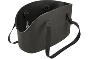 Ferplast with-Me Eva Dog Bag, 14 x 35 x 22 cm, Small, Black