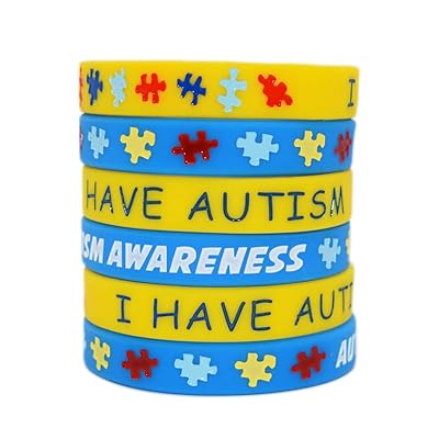 PAMA Autism Symbol Silicone Wristband Adult-Unisex Kuwait Ubuy