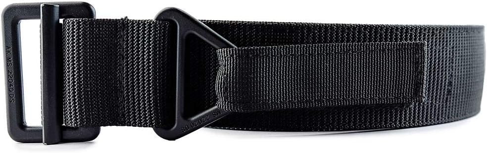 WOLF TACTICAL Heavy Duty Riggers Belt - Stiffened 2-Ply 1.75” Nylon EDC Gun Belt : Clothing