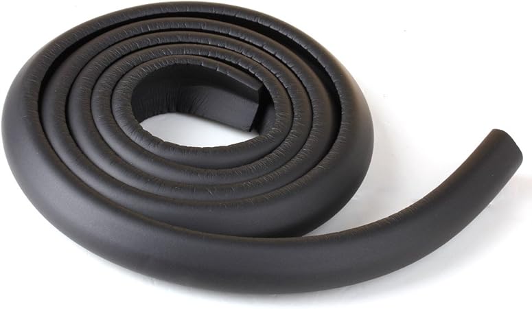 rollo protector de esquinas bordes nbr negro seguridad para bebes nuevo