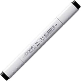 Copic Marker with Replaceable Nib, 100-Copic, Black,CMO-100C
