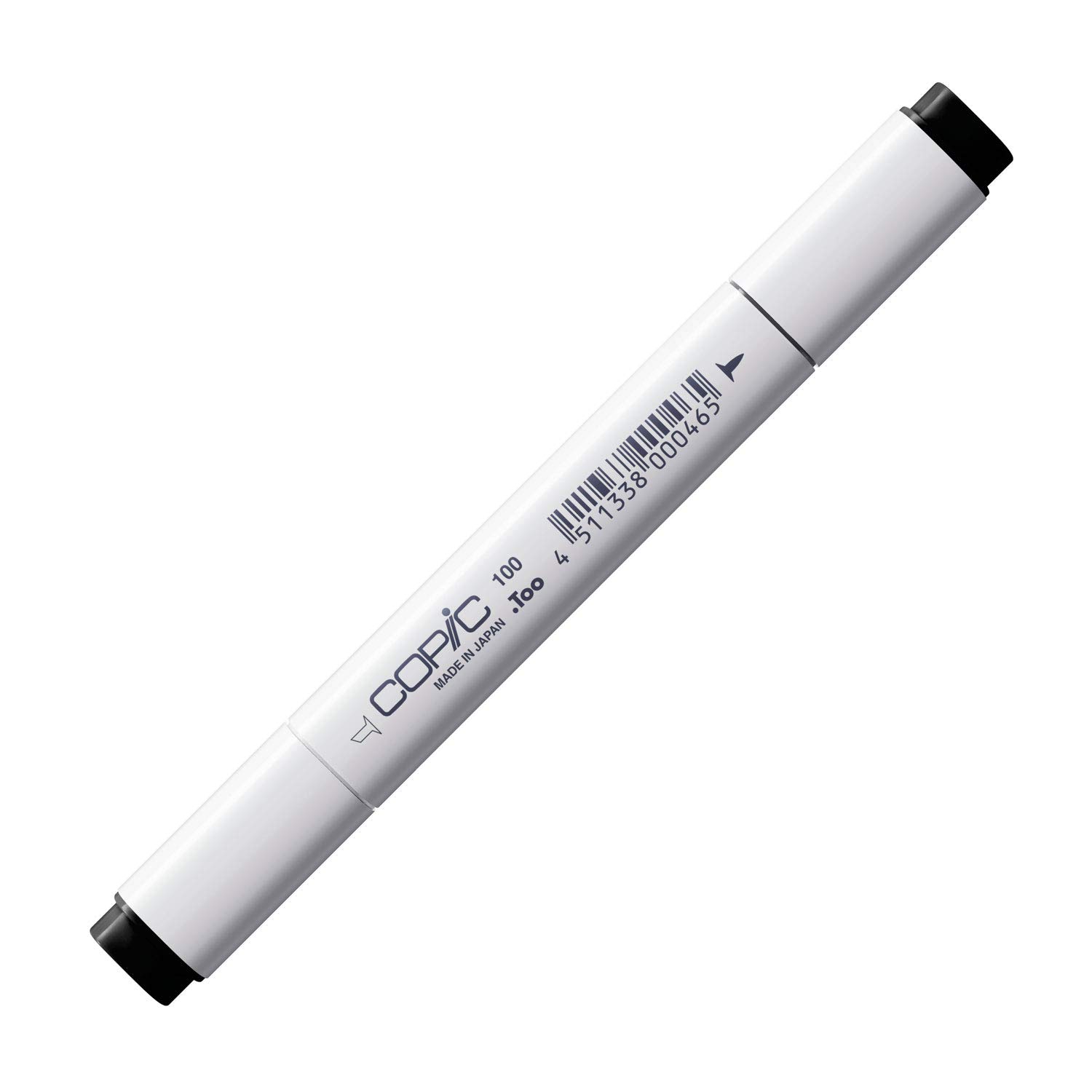 COPIC Classic Coloured Marker Pen 100 Black, for Art & Crafts, Colouring, Graphics, Highlighter, Design, Anime, Professional & Beginners, Art Supplies & Colouring Books