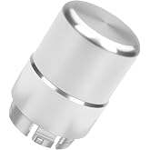 Billet Aluminum Transmission Shifter Button Quick Installation Silver 1Pcs | Compatible with 2003-2009 Hummer H2 and H2 SUT Accessories Automotive Replacement Shifters Parts Not Plastic