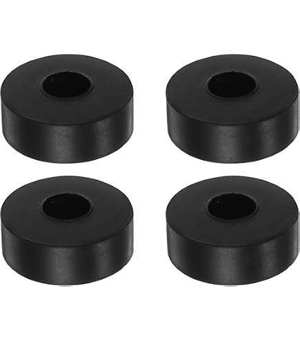 4Stk Gummi Abstandshalter 1-1/2 AD 1/2 ID 0.4 Höhe Gummi Buchse Ösen Dicke 4Stk Gummi Abstandshalter 1-1/2 AD 1/2 ID 0.4 Höhe Gummi Buchse Ösen Dicke