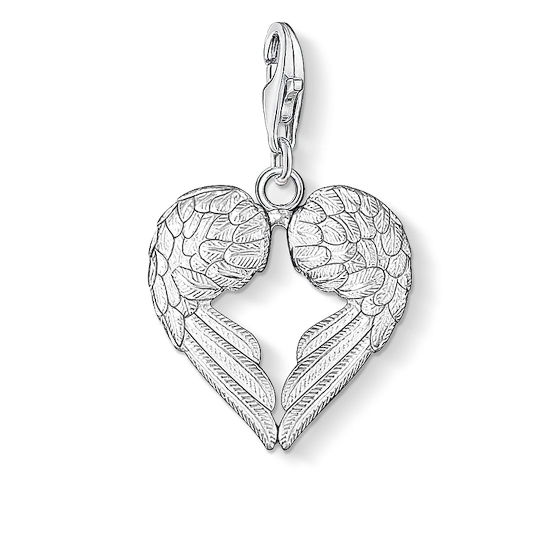 Thomas Sabo Women Charm Pendant Wings Charm Club 925 Sterling Silver 0613-001-12 — image 1