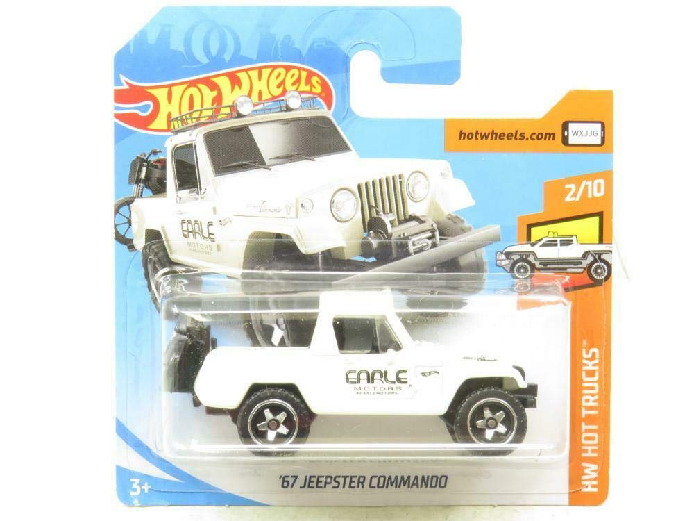 Hot Wheels ´67 Jeepster Commando HW Hot Trucks 84/250 2019 Short Card