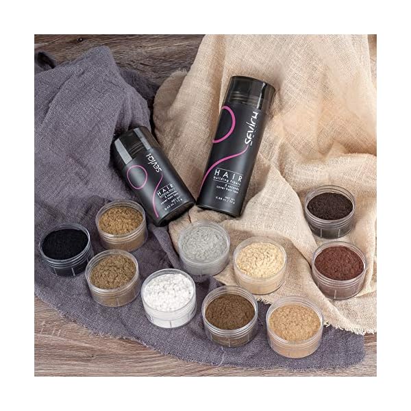SEVICH-Keratin-Hair-Building-Fibers-5-Seconds-Conceals-Loss-Hair-Rebuilding-Nature-Concealer-Fibers-for-Thinning-Hair-25g-Medium-Brown SEVICH Keratin Hair Building Fibers - 5 Seconds Conceals Loss Hair Rebuilding, Nature Concealer Fibers for Thinning Hair…