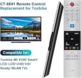 Gvirtue CT-8541 Remote Compatible with Toshiba UHD TV 2018 2019 No Setup view 2