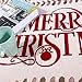 AMIDA Merry Christmas Gift Doormats with Words and Reindeers Entryway Rugs 2'x3' for Home Decoration Indoor Outdoor Beige Anti Slip Backing Machine Washable