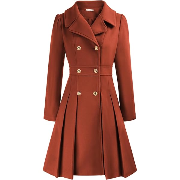 Dress Coat Swing Wool Coat Women's Women's Fashion Winter Coats Notched Lapel Double Peacoat Solid Warm Trench Coat A Line Elegant Dress Womens Petite Long Wool Coat Clothes For Plus Size Women Dress Coat Swing Wool Coat Women's Women's Fashion Winter Coats Notched Lapel Double Peacoat Solid Warm Trench Coat A Line Elegant Dress Womens Petite Long Wool Coat Clothes For Plus Size Women