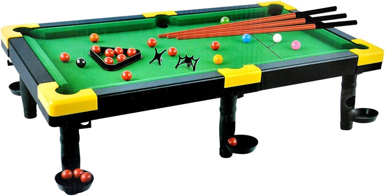 APPIGO Portable Snooker Pool Table for Kids with 2 Rods