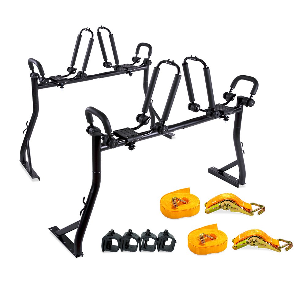 Best no drill kayak truck rack