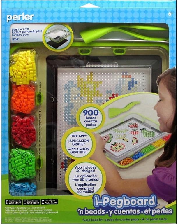 Perler Beads IPegboard Tablet Accessory Starter Kit Arts