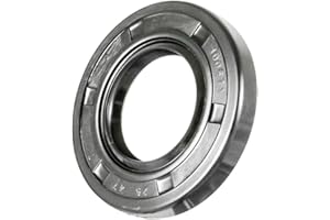 EAI Oil Seal 25mm X 47mm X 7mm TC Double Lip w/Spring. Metal Case w/Nitrile Rubber Coating