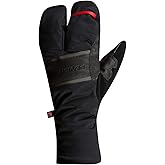 PEARL IZUMI Unisex Gel Gloves, Insulated Cycling Glove, Palm Padding & Touchscreen Compatible, AmFIB Lobster, Black, Small