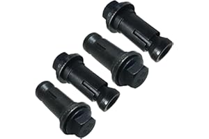 PLSUSJHAO Nerf Bars Rock Slider Bolts 4 Pack Expansion Bolt Screw Bumper Mounting Hardware for Polaris RZR 900 1000 2015-2018
