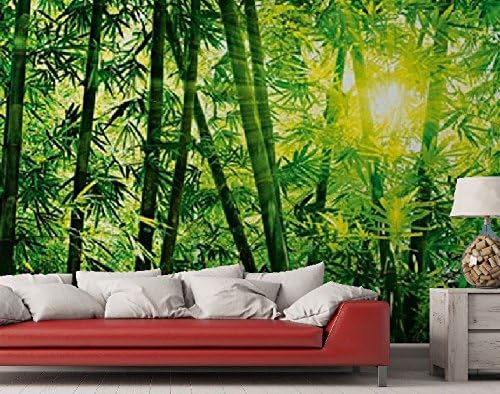 Carta Da Parati Murale Bambù AG Design - 360x254cm Multicolore - Foto 6