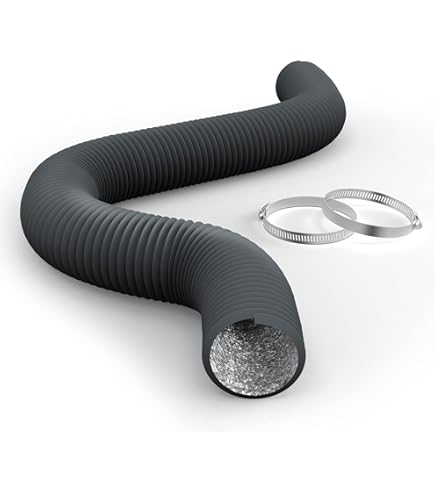 PATIKIL Connecteur Réducteur De Conduit De 25,4 Cm à 20,3 Cm, Tuyau De Ventilation Résistant Au Feu Pour Système D'aération