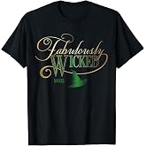 Wicked Fabulously Wicked Elphaba T-Shirt - Unisex-Adult, Black, Small, Short Sleeve, T-Shirt, Letter Print