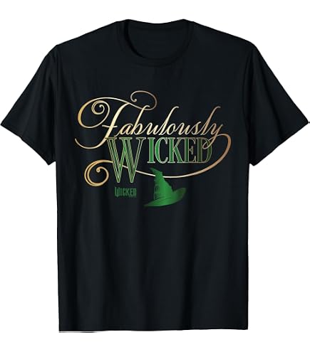 Amazon.com: Wicked Movie Logo Long Sleeve T-Shirt : Clothing