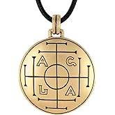 Moonlight Mysteries Bronze Medieval Talisman for Wealth Pendant Necklace