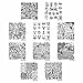Bundle Monster Holiday Themed Nail Art Stamping Plates - Occasions Collection