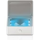IRIVER BLANK Fastest LED-UV Hearing Aid Dryer and Dehumidifier Accessory | UV-C Ultraviolet Light Box Kit | Removes Sweat &amp; Moisture from Hearing Aids, Wireless Earbuds, and Ear Amplifiers