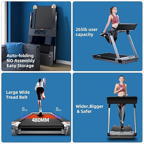 Motorized Treadmill Rhythm Fun Treadmill Folding Running RHYTHM