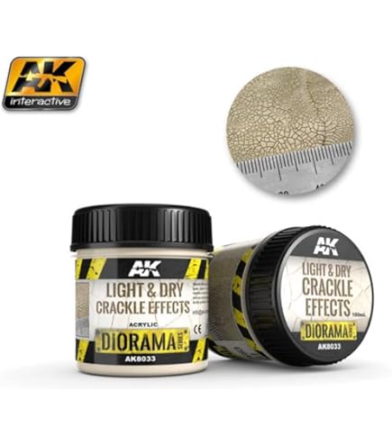 Amazon.com: AKI Diorama Effects - Light and Dry Crackle 100ml