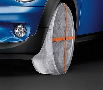 Mini Genuine Tyre Snow Chains 195 55 R16 5 45 R17 5 40 R18 Amazon Co Uk Car Motorbike