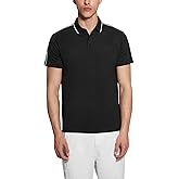 Guess Mens Short Sleeve Guess Quattro G Tape Polo