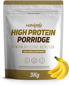 Gachas de Avena Proteicas de HSN Foods | Porridge Proteico Apto ...