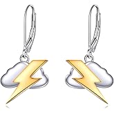 YFN Strawberry Daisy Pineapple Tulip Earrings Sterling Silver Dangle Drop Fruit Earrings Flower Jewelry Gift For Women