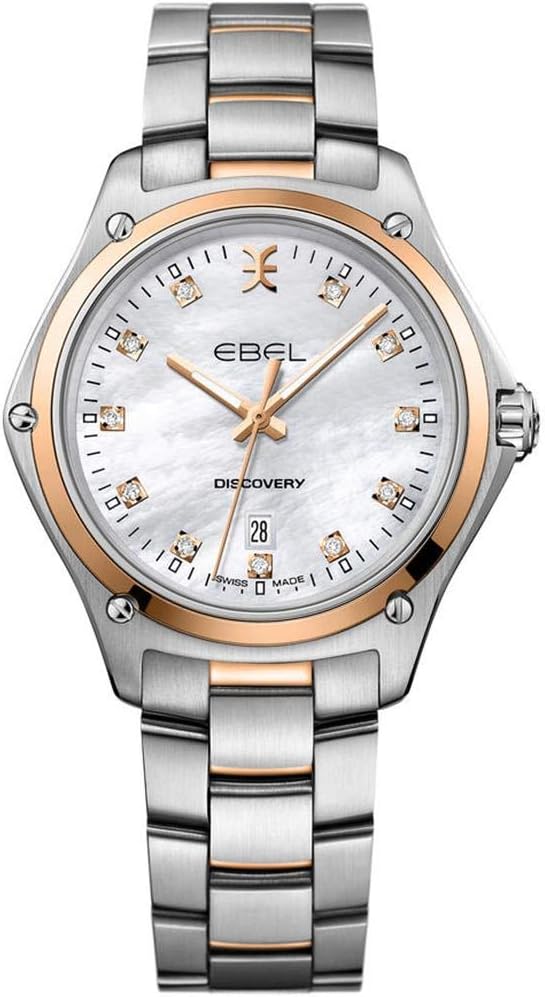 Women's Discovery Diamond 33mm Steel Case Swiss Quartz Watch 1216397