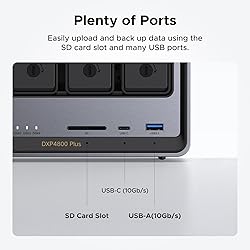 UGREEN NASync DXP4800 Plus 4-Bay Desktop NAS, Intel