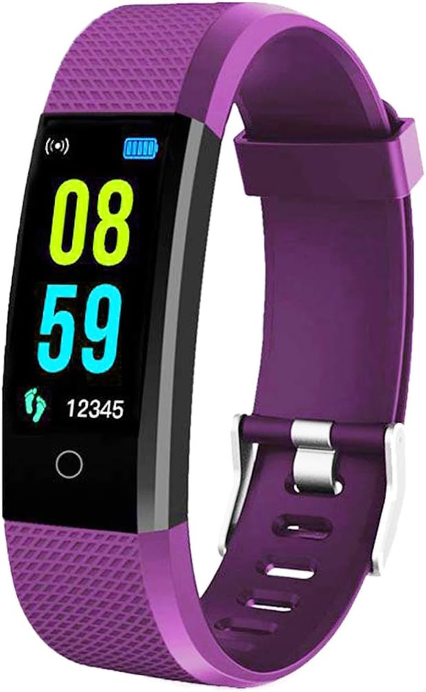 Bingo F0 Plus Smart Band/Fitness Band with Color Display (Black)