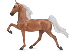 Breyer Horses Freedom Series Palomino Saddlebred | Horse Toy | 9.75" x 7" | 1:12 Scale | Model #1055