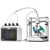 Creality SPARKX i7 Combo 3D Printer, Beginner-Friendly Multi-Color 3D Printer with AI Camera, Auto Leveling, Automatic Filament System, Direct Drive Extruder, WiFi Monitoring, 260&times;260&times;255mm