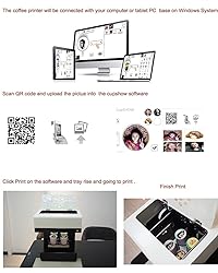 3d Latte Art Coffee Printer Machine, Coffee