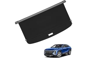 Vinomkii Cargo Cover Fit for Cadillac Lyriq 2023 2024 2025 Retractable Trunk Rear Security Cover Shielding Shade Trunk Cover