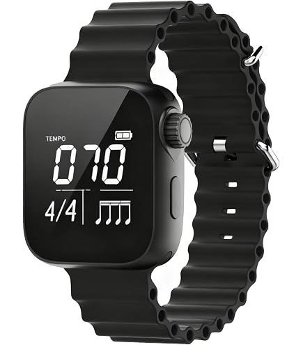 Métronome Vibrant Portable 2024 – Montre Rythme 40-240 BPM Pour Musique, Guitare, Piano, Course & Fitness