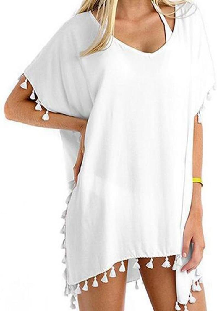 beachwear white dress