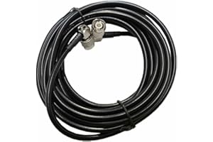 15FT 90° Ag Leader Antenna Cables for Trimble GPS EZ-Guide FMX TNC Male to Male