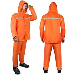 LOOGU Men's Rain Suit - Rain Gear for Men