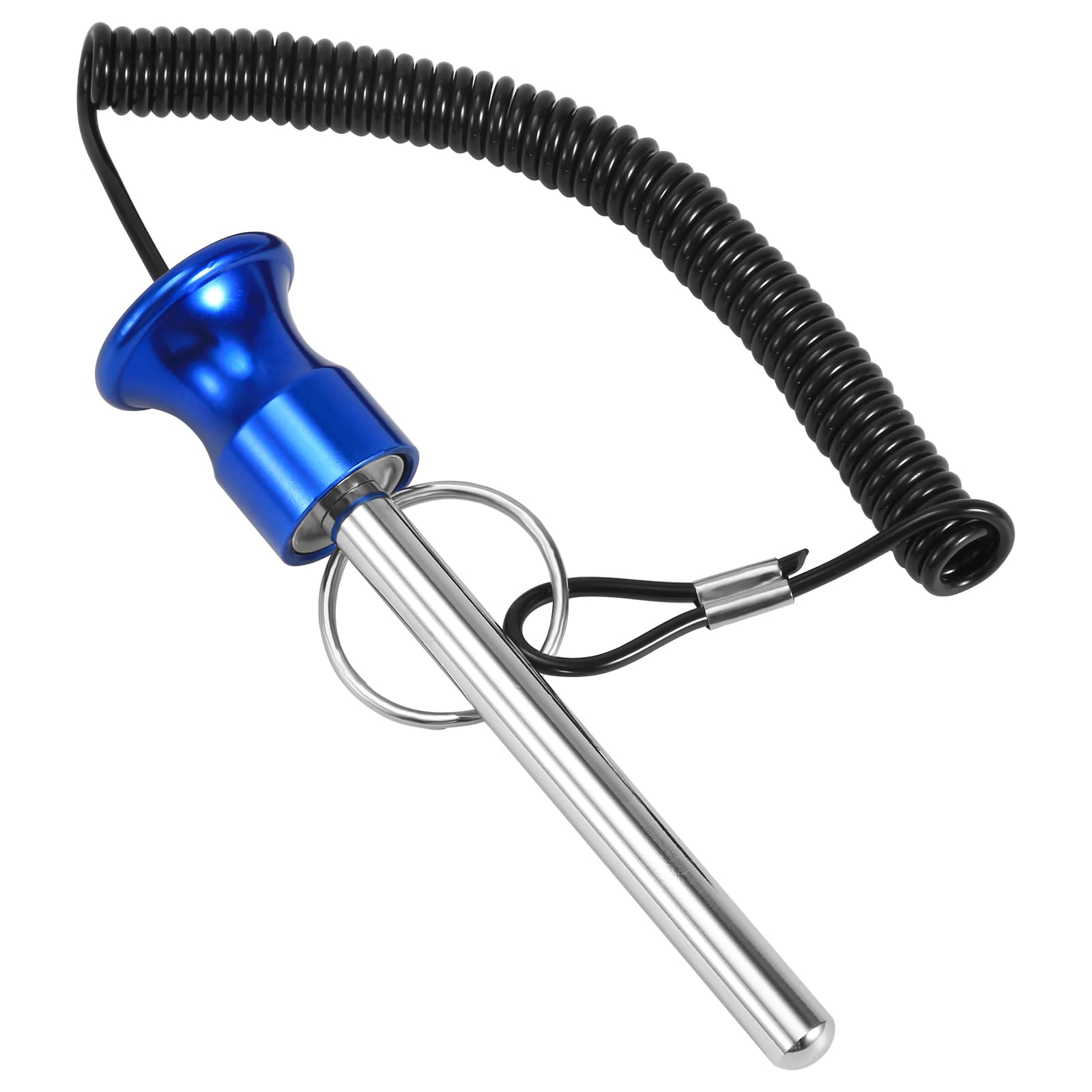 PEUTIER Magnetic Weight Stack Pin, Universal Weight Pin Replacement with Elastic Cord Fitness Gym Pin Weight Accessories for Strength Training Equipment Weight Stack Machine