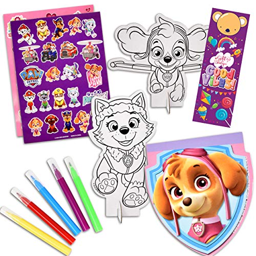 Paw Patrol Coloring and Activity Tin Box, Includes Stickers, Gift ...