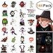 Halloween Temporary Tattoos for Kids Glow in The Dark Trick or Treat Bags Filler Halloween Party Favors 144 Assorted