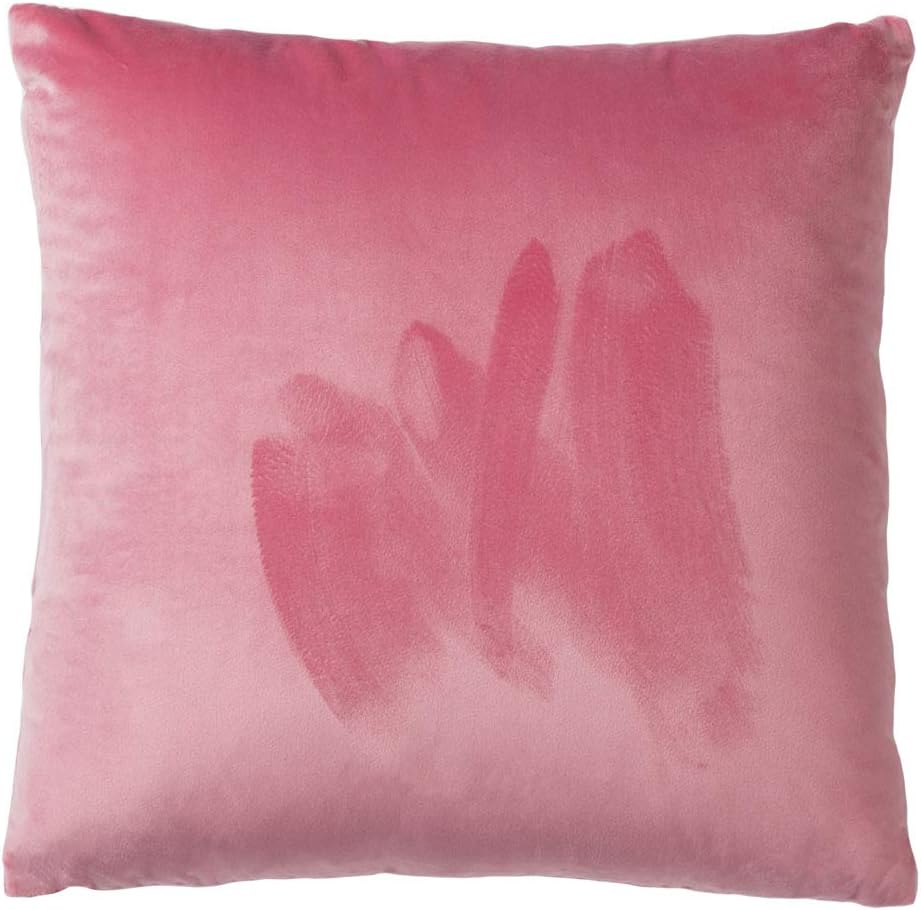 Pantaknot Pack of 2 Blush Velvet Decorative Throw Pillow Covers Soft Cushion Case Home Décor, 18 x 18 Inch (Blush)